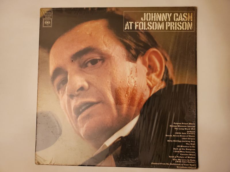 Johnny Cash At Folsom Prison vinyl record